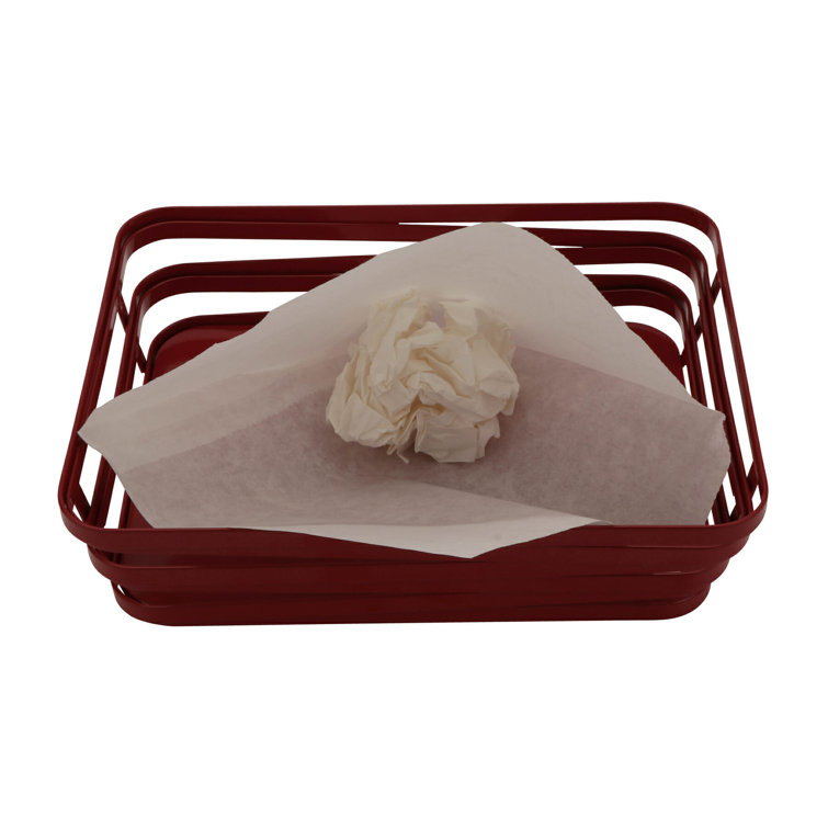 G.E.T. GreaseResistant Food Basket Liners, Brown, 7" x 7" (2000 Sheets